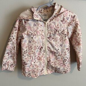 Max Studio Floral Raincoat size 3T